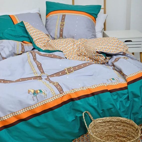 Постільна білизна сімейна Viluta Сатин Twill 552-S 210х143х2 см | Зображення 5