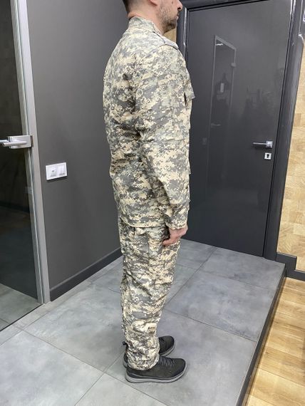 Військова форма (кітель та штани), піксель НАТО, розмір L, Yakeda, тактична військова форма літня | Зображення 7