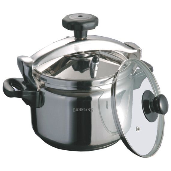 Скороварка Bohmann BH-3509, 9 л, нержавеющая сталь, для всех плит