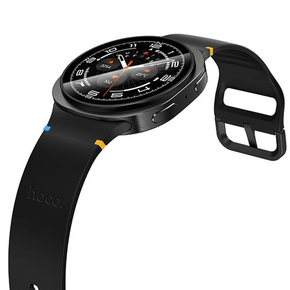 Смарт-годинник Hoco Y43 Amoled Smart sports watch (call version) Black | Зображення 3