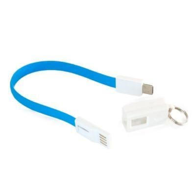 Дата кабель USB 2.0 AM to Type-C 0.18m blue Extradigital (KBU1787) | Зображення 1