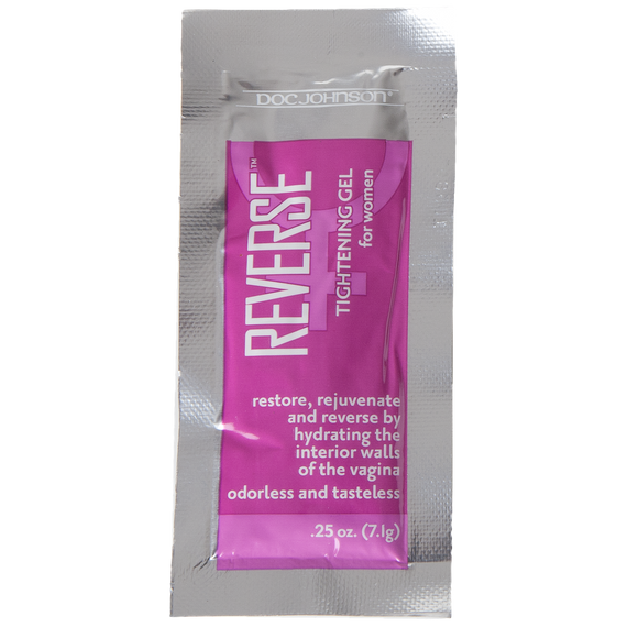 Крем для звуження піхви Doc Johnson Reverse (7 г) з екстрактами імбиру, какао, кориці та перцю sexstyle