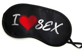 Mаска Opaska na oczy I LOVE SEX Sex Aura