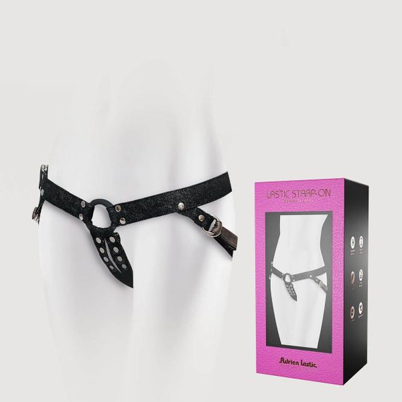 Джинсові трусики для страпона Adrien Lastic - Lastic Strap-on | Зображення 5