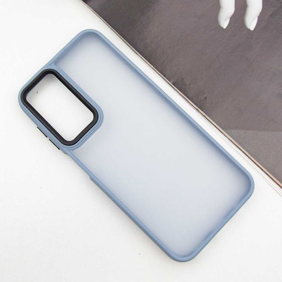 Чехол TPU+PC Lyon Frosted для Samsung Galaxy A25 5G Sierra Blue | Зображення 1