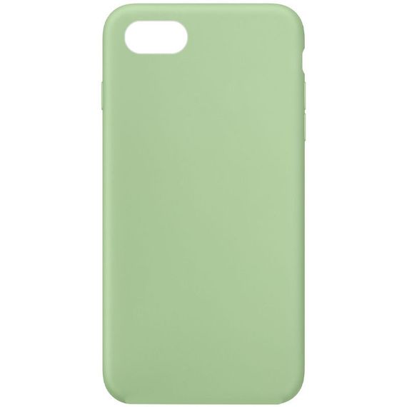 Чехол Silicone Case Full Protective (AA) NO LOGO для Apple iPhone 6/6s (4.7") Зеленый / Pistachio