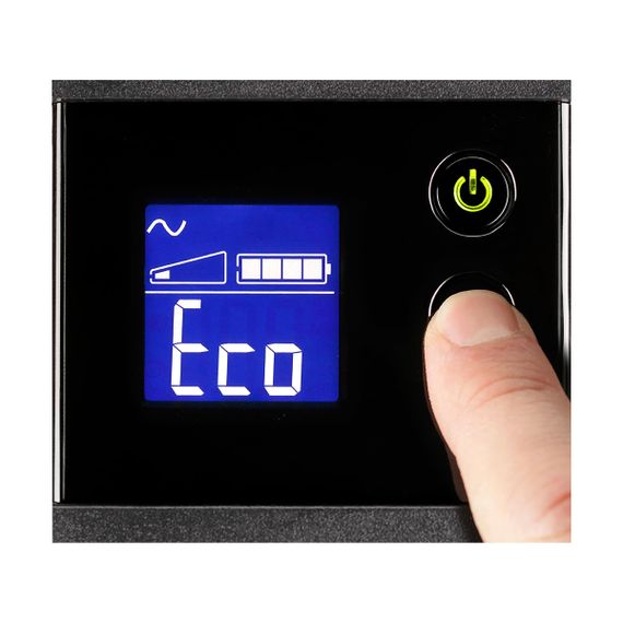 Джерело безперебійного живлення Eaton  Ellipse PRO, 1200VA/750W, LCD, USB, 8xSchuko (ELP1200DIN) | Зображення 3