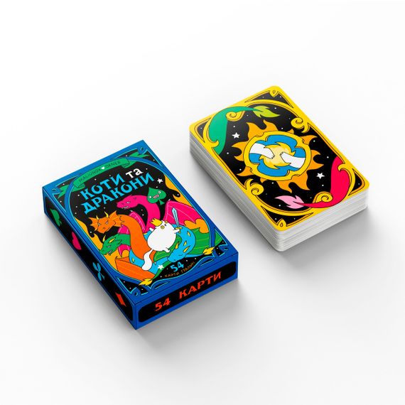 Карти гральні Коти та Дракони | Зображення 5