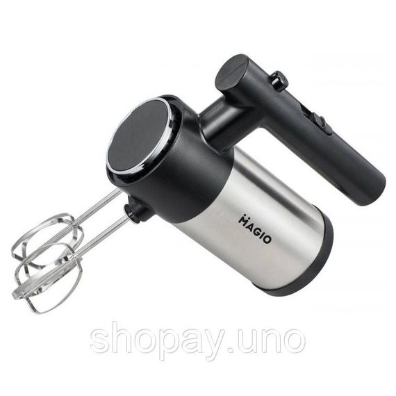 Міксер ручний MAGIO МG-231 300 Вт, міксер для збивання, міксер ручний для кухні, міксер для кухні