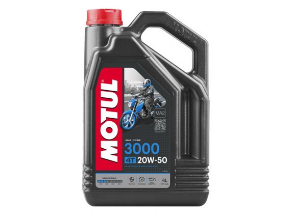 Моторна олива Motul 3000 4T 20W-50 4л.