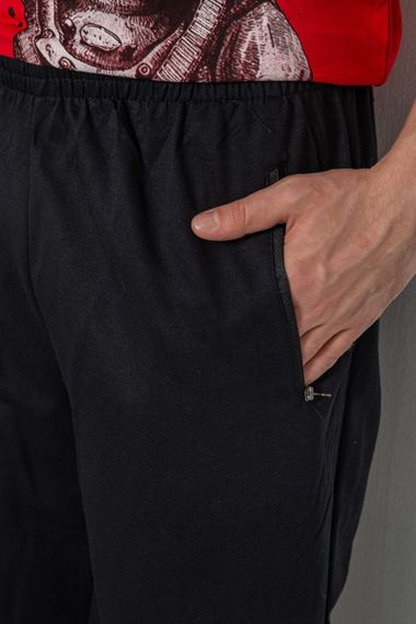 Спорт чоловічі штани, колір чорний, 244R41236 | Зображення 4
