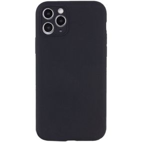 Чехол Silicone Case Full Camera Protective (AA) NO LOGO для Apple iPhone 12 Pro Max (6.7") Черный / Black
