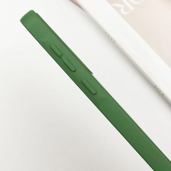 Чохол Silicone Cover Lakshmi Full Camera (AA) with Magnetic Fit для Google Pixel 7 Pro Зелений / Dark green | Зображення 3