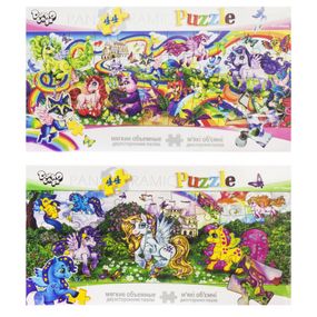 Детские мягкие пазлы P44-03-01-06 на 44 детали Пони