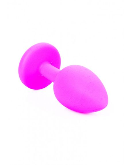 Анальний затор із блакитним каменем Boss of toys | Зображення 3