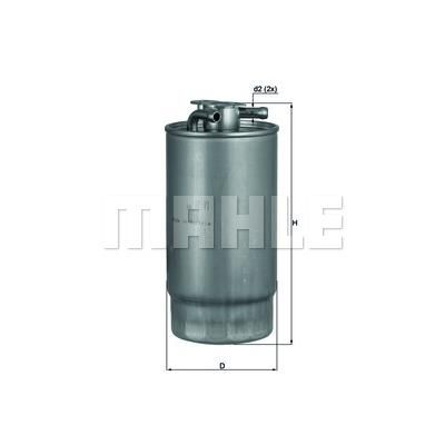 Фильтр топливный Mahle KL160/1