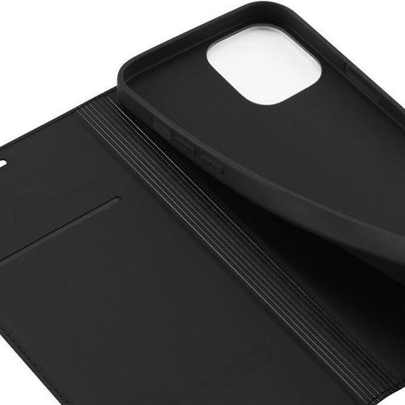 Чехол-книжка Dux Ducis с карманом для визиток для Apple iPhone 14 Pro (6.1") Черный | Зображення 4