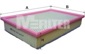 Фільтр повітряний VW Sharan (вир-во M-filter) MFILTER K273 на VW SHARAN (7M8, 7M9, 7M6)