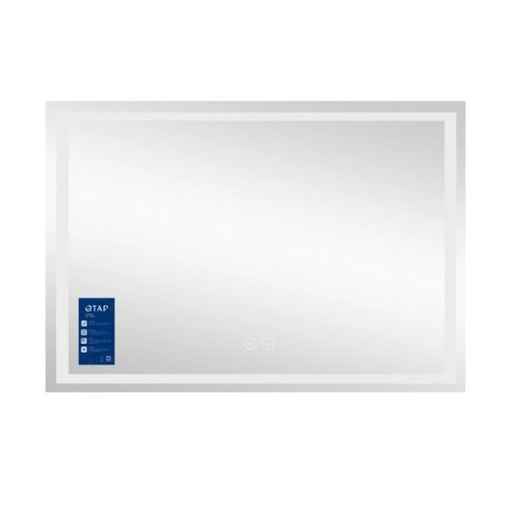 Дзеркало Qtap Mideya MI1) 1200х800 з LED-підсвічуванням Touch, з антизапотіванням, димером QT2078F613W | Зображення 2