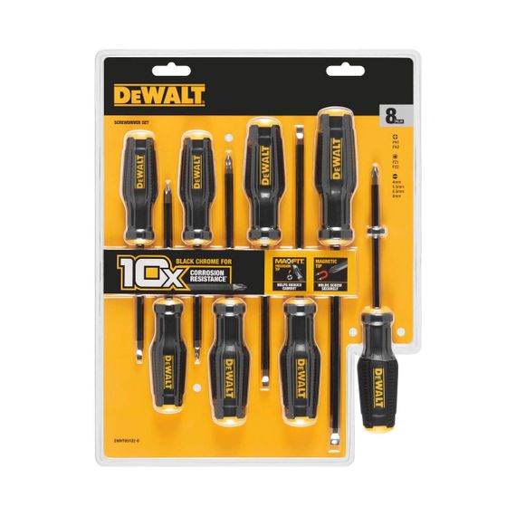 Набор отверток TOUGHSERIES™ MAX FIT®, 8 штук DeWALT DWHT65102-0 | Зображення 2