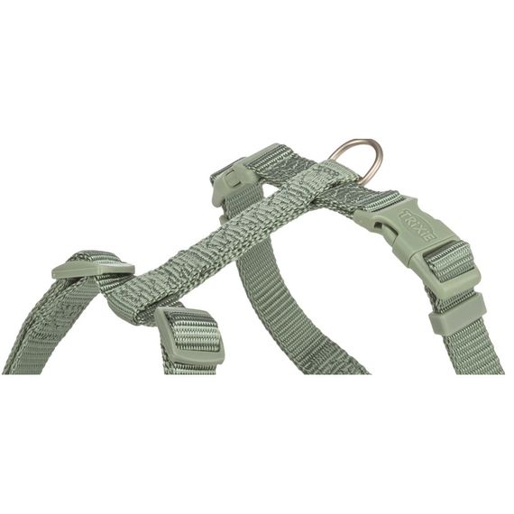 Шлея Trixie Premium H-harness для собак XXS–XS 20–32 см 10 мм світло-зелена | Зображення 1