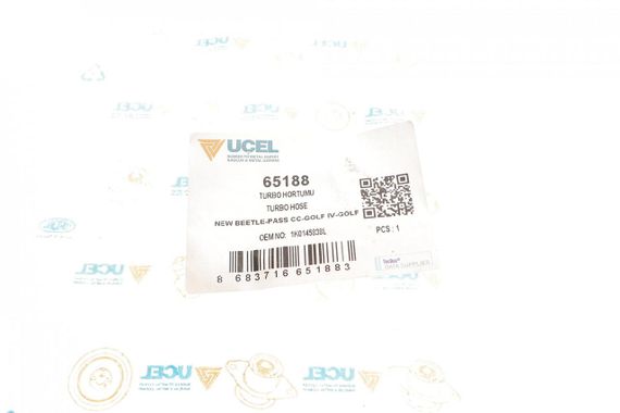 Патрубок інтеркулера VW Golf Jetta Eos Touran 1.4 TSI 06- 65188 | Зображення 4