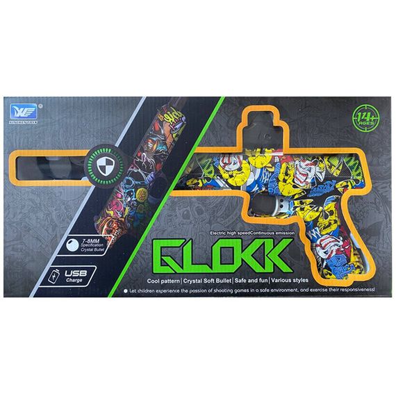 Пістолет на гідрогелевих кульках (орбізах) Glokk Colorful | Зображення 3