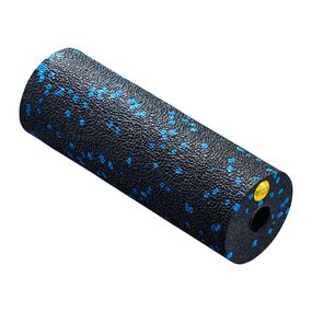 Масажний ролик (валик, роллер) 4FIZJO Mini Foam Roller 15 x 5.3 см Black/Blue 4FJ0035 (P-5907222931943)