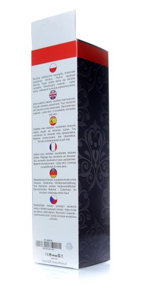 Вибратор Boss Series - Juicy Jelly Multispeed Clear , ( длина 22 см, диаметр 4 см ) BS6700076 sexstyle | Зображення 7