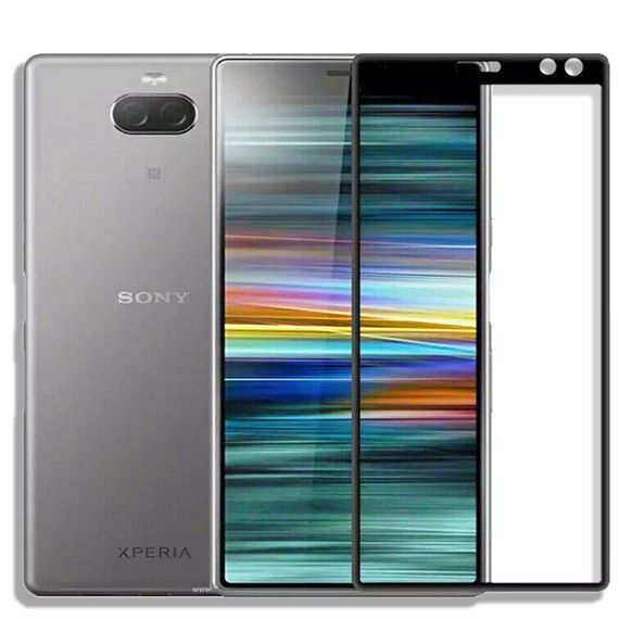 Захисне скло 2.5D на весь екран для Sony Xperia 10
