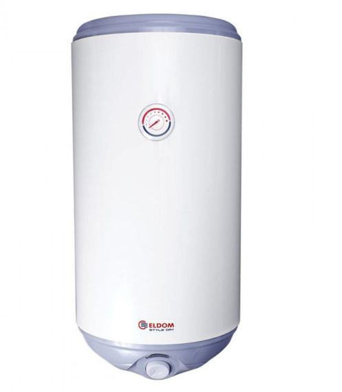 Водонагрівач Eldom STYLE DRY 100 л, 2,0 кВт, "сухий" ТЕН, вертикальний, циліндричний, білий (72270WD)