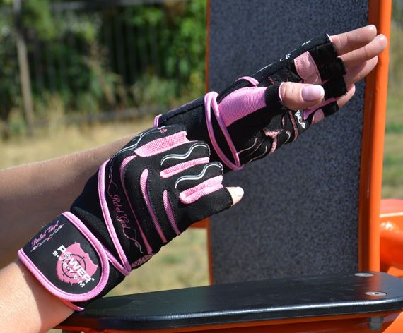 Рукавички для фітнесу Power System PS-2720 Rebel Girl жіночі Pink XS | Зображення 8