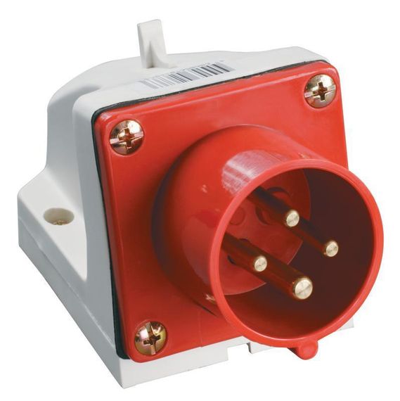 Вилка 514 стационарная 3р+PЕ 16А 380В IP44 Ny95500443