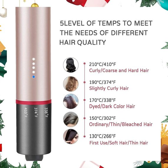 Щітка-випрямляч для волосся K-Skin — керамічний електрощітка-утюжок для густого та хвилястого волосся | Зображення 5