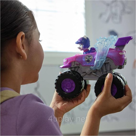 Paw Patrol Rescue Wheels Roxi Рятувальний монстр-трак з водієм Роксі серії Мега колеса Щенячий патруль Оригінал | Зображення 8
