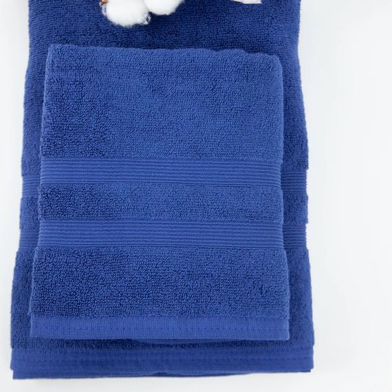 Рушник для обличчя банний ТЕП Tender Touch Navy Р-04137-27874 50х90 см індиго | Зображення 4