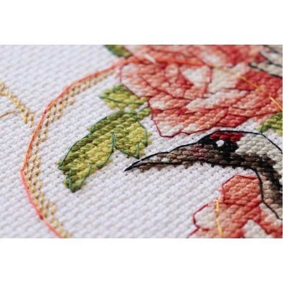 Набор для вышивания крестиком «На крыльях к мечте» AH-225 с пяльцами | Зображення 1