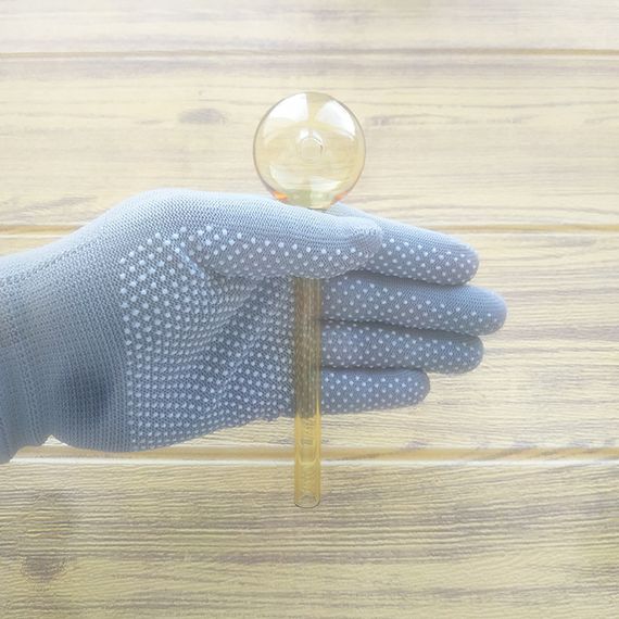 Стеклянная трубка Globe Long Oil Yellow | Зображення 2