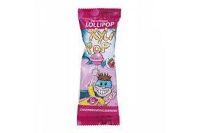Льодяник з ксилітолом на паличці Miradent Xylipop, зі смаком полуниці