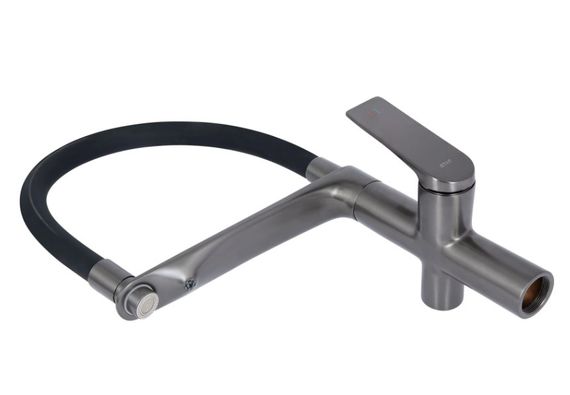 Змішувач для кухні Qtap Vlasta New з гнучким виливом з підключенням для питної води QTVLA364GMB45649 | Зображення 6