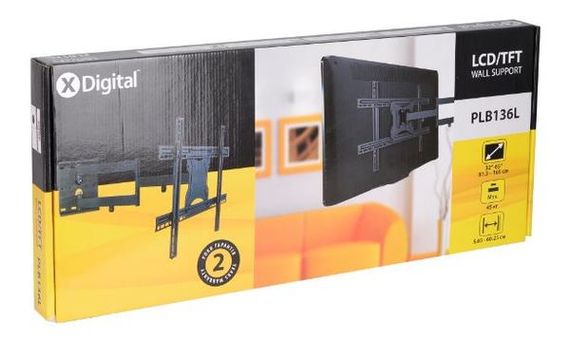 Кронштейн настінний X-Digital PLB136L Black | Зображення 4