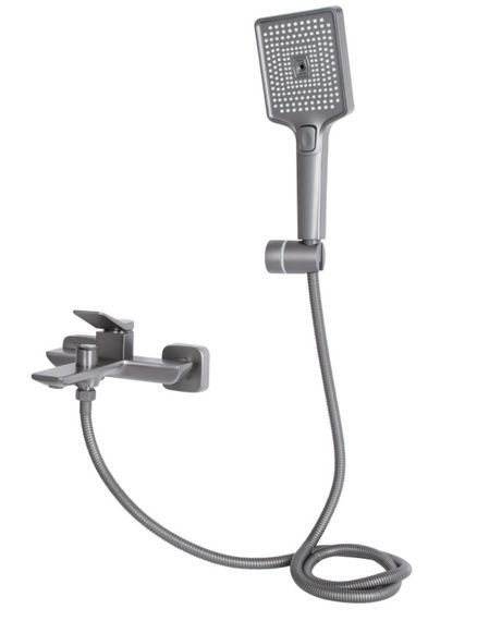 Змішувач для ванни Qtap Presto (з душовим гарнітуром) QTPRE259GRP45584 | Зображення 1