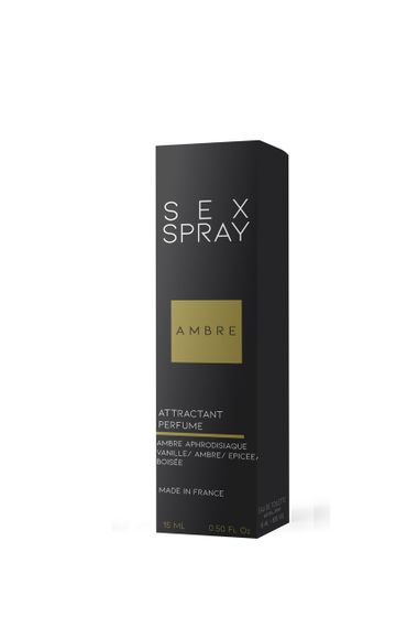 Чоловічі парфуми з феромонами - Sex Spray Ambre, 15 мл Sex Aura | Зображення 2