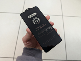Защитное стекло для Motorola G84 / Моторола Г84, G-Rhino, полное покрытие, 5D, черная рамка