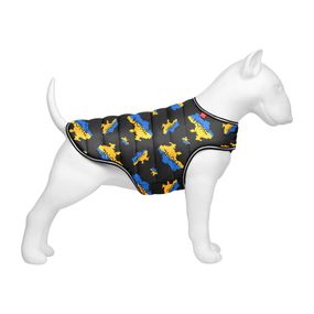 Куртка-накидка для собак WAUDOG Clothes, малюнок "Дім", XL, А 47 см, B 68-80 см, С 42-52 см