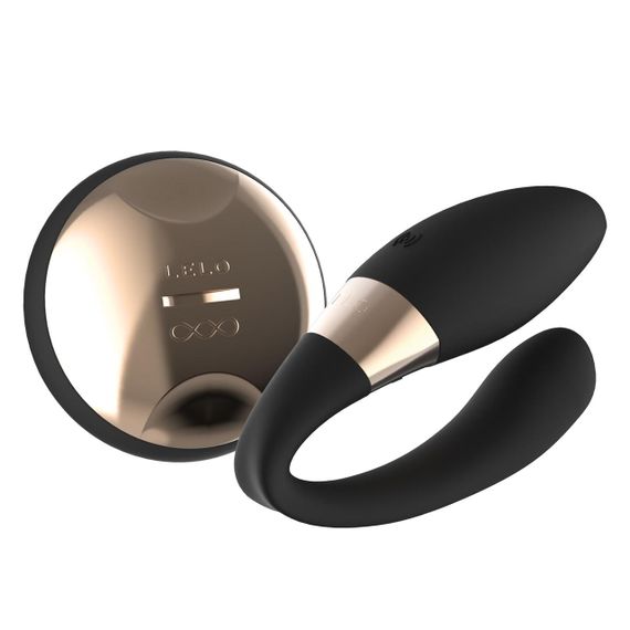 Вібратор для пар LELO Tiani Duo Black, 2 мотори, пульт ДК sexstyle
