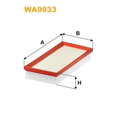 Воздушный фильтр для автомобиля Wixfiltron WA9933