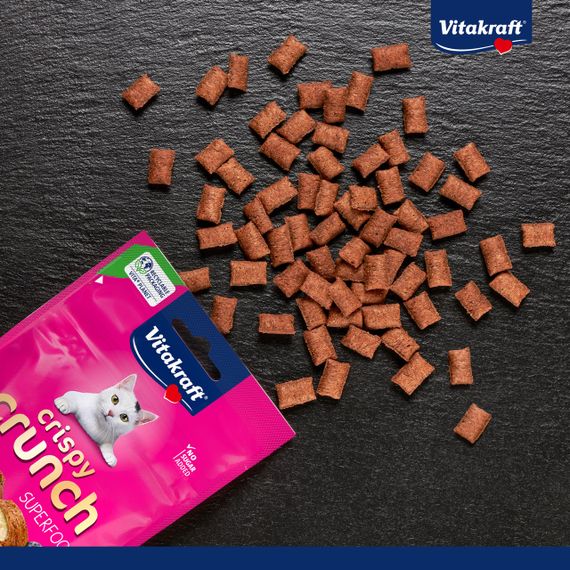 Ласощі для котів з качкою Vitakraft Crispy Crunch Duck, 60 гр | Зображення 4