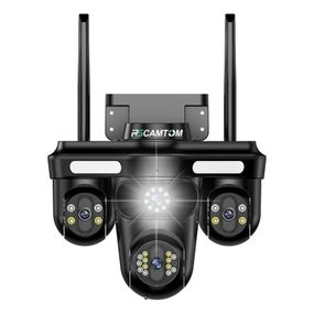 Зовнішня 20 MP IP камера Overscam 4 об’єктива 8K WiFi FFVideo