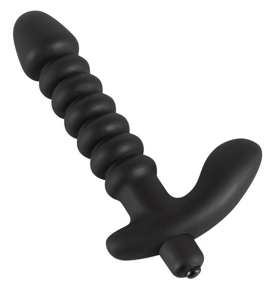 Анальний вібратор - Black Velvets Vibrating Plug Medium | Зображення 4